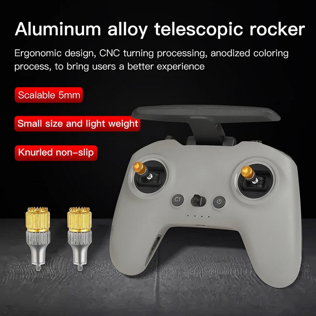 Drone Control Stick - 2PCS FPV 리모컨 라디오 짐벌 스틱