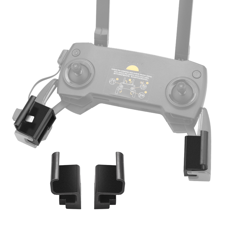 Drone Tablet Mount - 블랙 리모컨 마운트 폰 케이스 홀더