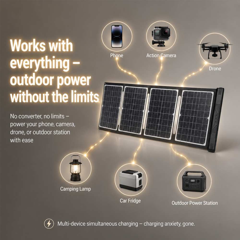 컨트롤러가 함께 제공되는 40W 18V 접이식 태양광  - Drone Solar Charger 리뷰 및 가격